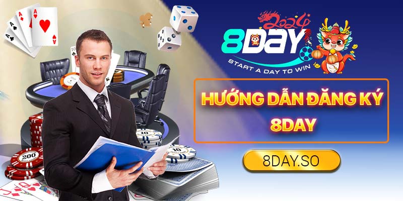 Hướng dẫn đăng ký 8DAY chi tiết