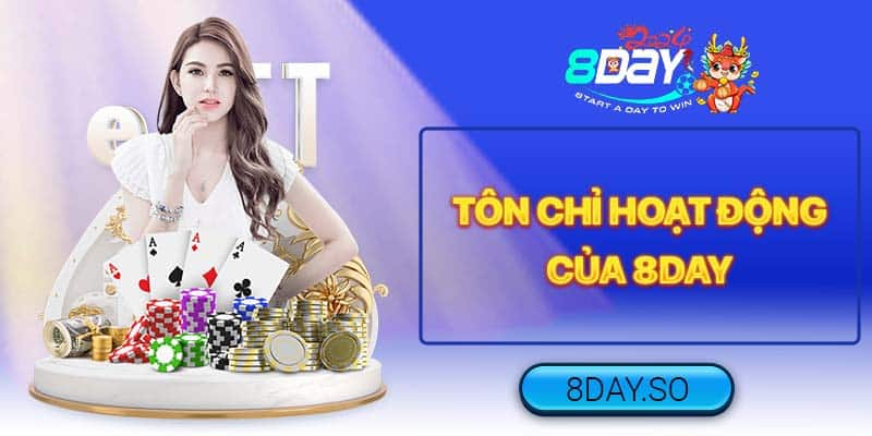 Về chúng tôi - Tôn chỉ hoạt động của 8DAY