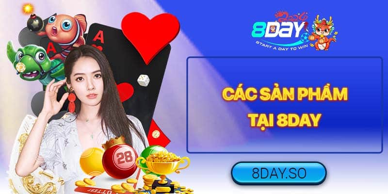 Các sản phẩm tại 8DAY